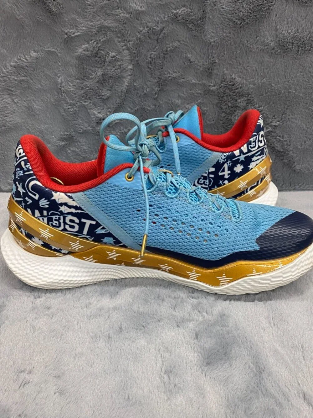 Under Armour Steph Curry 2 Flo Tro All Star Golf Spikeless Shoes Mens Size 12.5